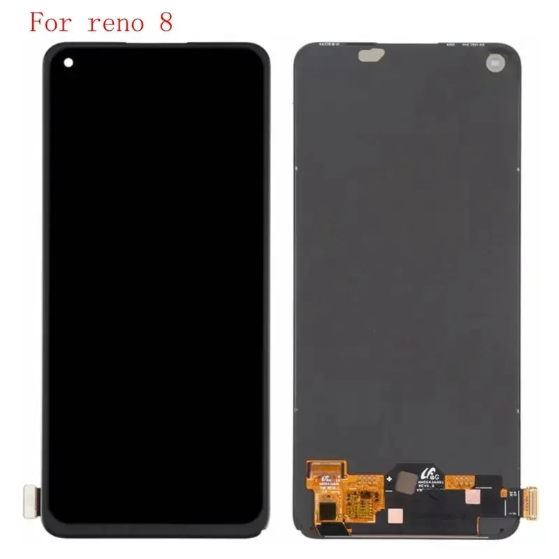 

Amoled Display For OPPO reno 8 5G CPH2359 phone LCD Touch Screen Digitizer reno 8 4g cph2457