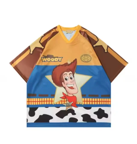 

Disney Mickey T-shirts Summer Clothing Printed Cartoon Fashion Short Sleeve Tops Tees Round Collar Loose Casual Women'sT Shirt