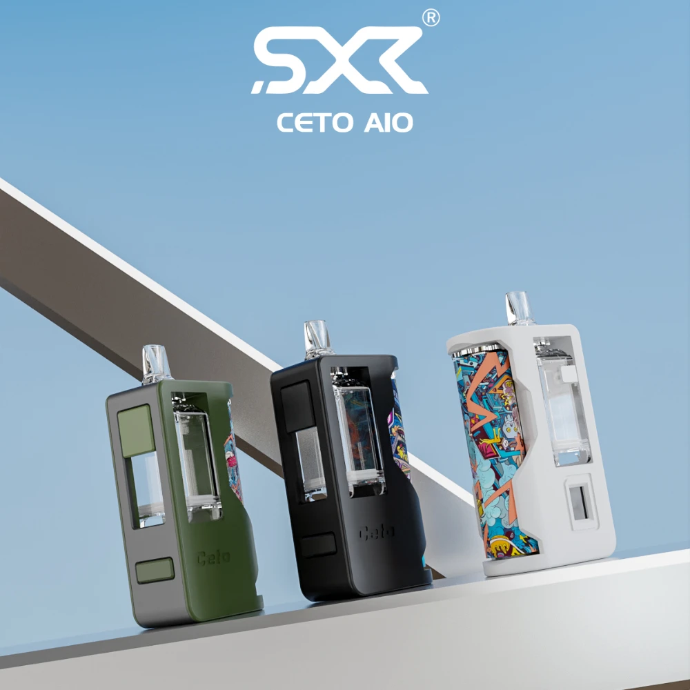 SXK Ceto AIO BOX 5-80w Chip 0.42 OLED Display 18650 Battery Electronic Cigarette Vs KBR-S BB BOX BMM-Borat APEX Ambition Mods