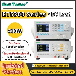 ET5300 DC programowalny obciążenie Tester 150V/40A/400W Test baterii Tester obciążenia pojedynczy kanał ET5301 ET5302 ET5303 ET5304