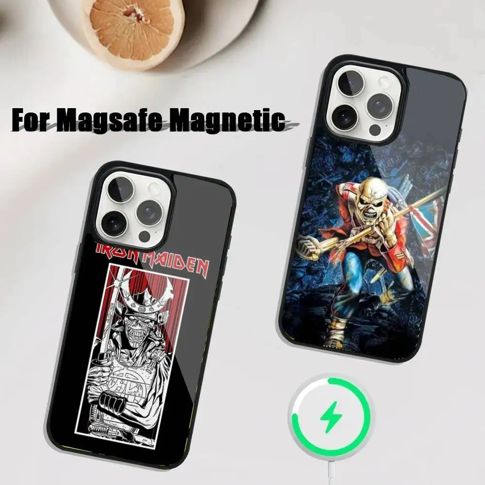 

R-Run-To-The-H-Hills-Iron-M-MaidenES Case iPhone 17,16,15,14,13,12,11,Pro,Max,Plus,Mini,SE4,E Magnetic Magsafe Wireless Charging