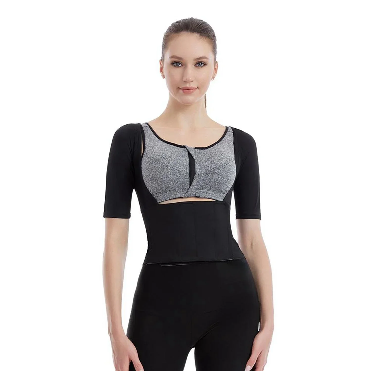 النساء مدرب خصر مشد الوزن التخسيس النيوبرين ساونا عرق سترة تجريب محدد شكل الجسم أجهزة لياقة بدنية الملحقات