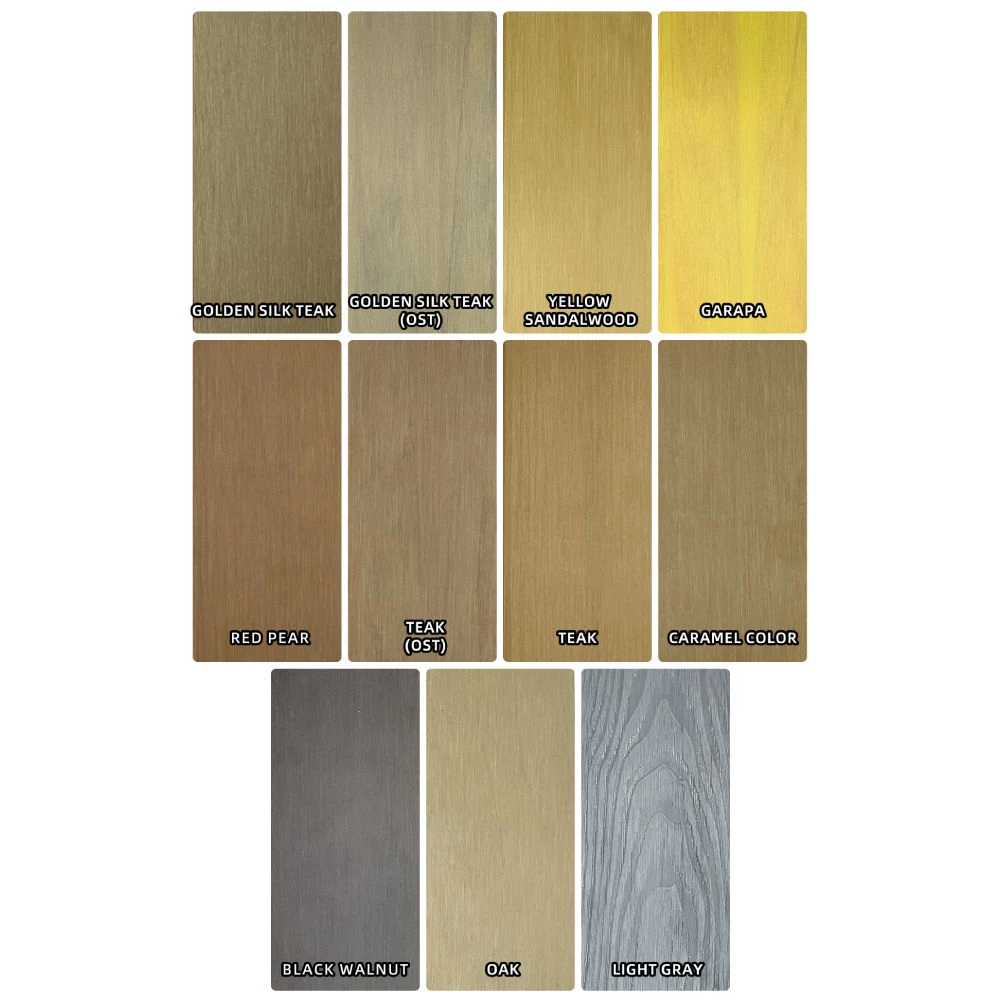 ASA Contemporary PVC Wall Panel Anti-Slip Square Fluted Slat Cladding for Outdoor Wood Composite Ceiling WPC Square Lovers Panel view 3