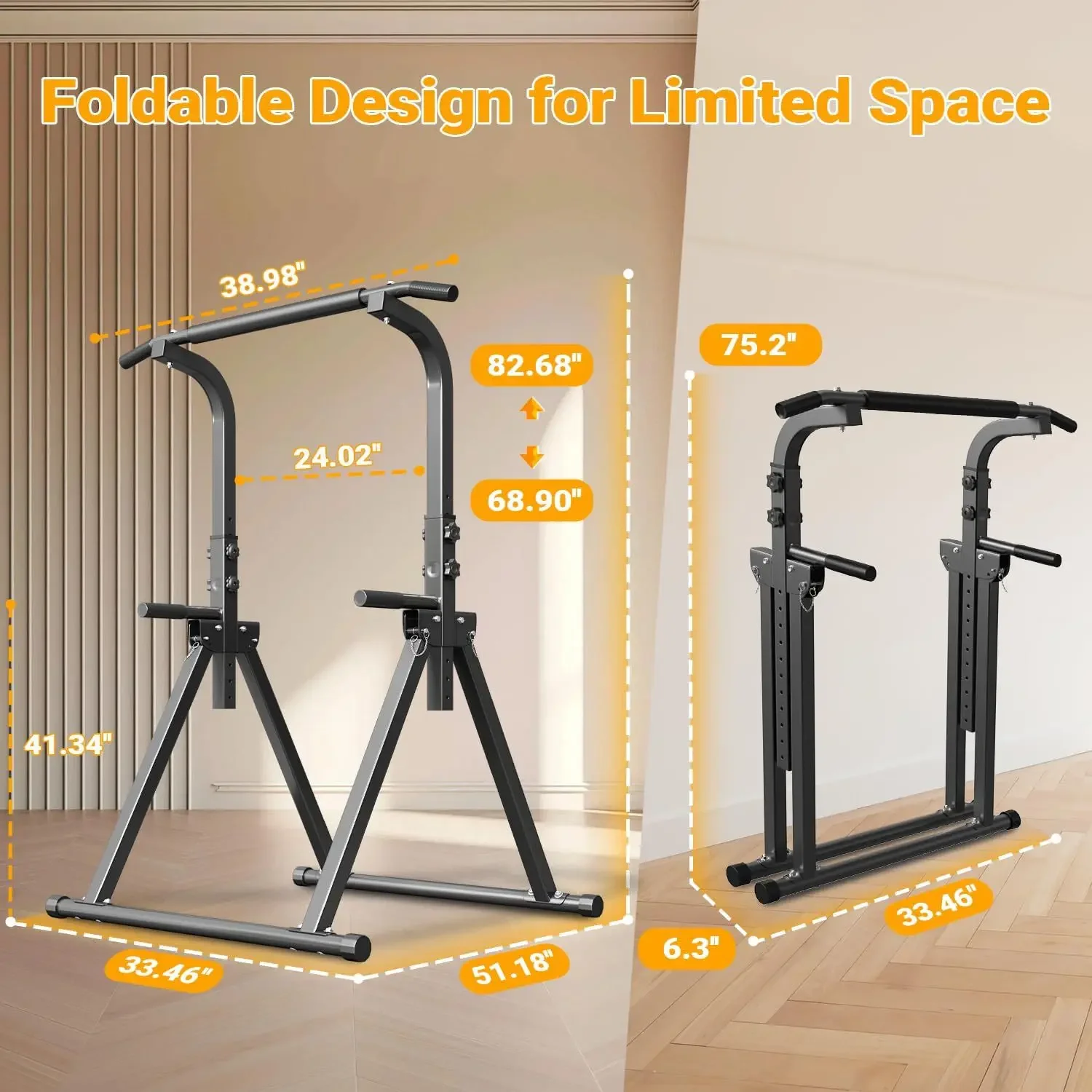 CXX floor-to-ceiling horizontal bar household indoor adult pull-up frame multi-functional fitness equipment