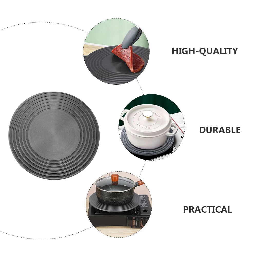 

Aluminum Alloy Heat Conduction Plate Fast Defrosting Tray for Gas Stove Meat Pan Suitable Enamel Cast Iron Stainless Steel Pots