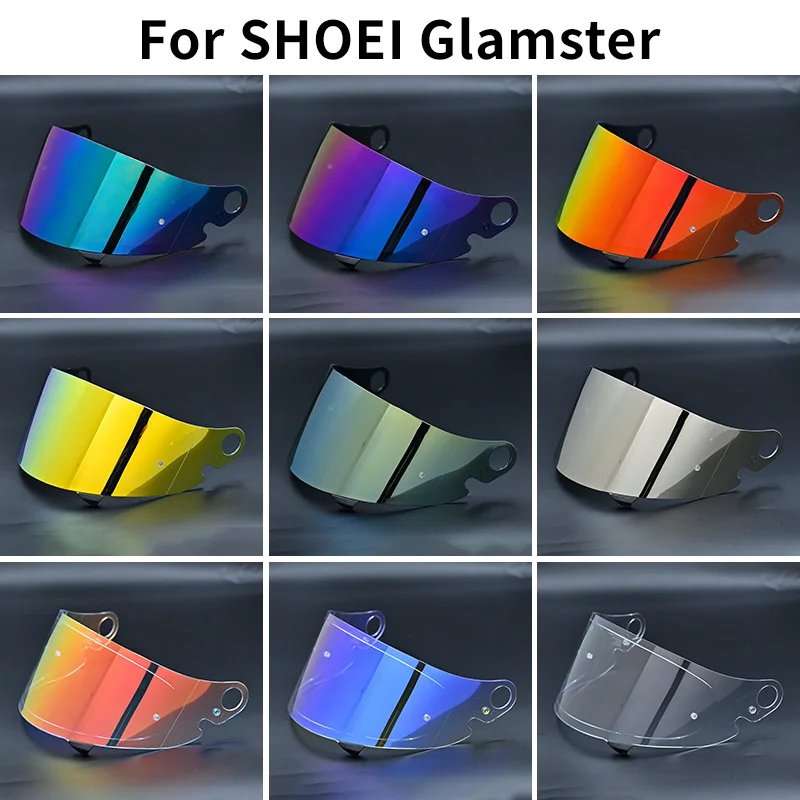 

Helmet Visor for SHOEI Glamster Full Face Motorcycle Uv Protection Waterproof Shield for glamster 헬멧썬바이저 ヘルメット accessories