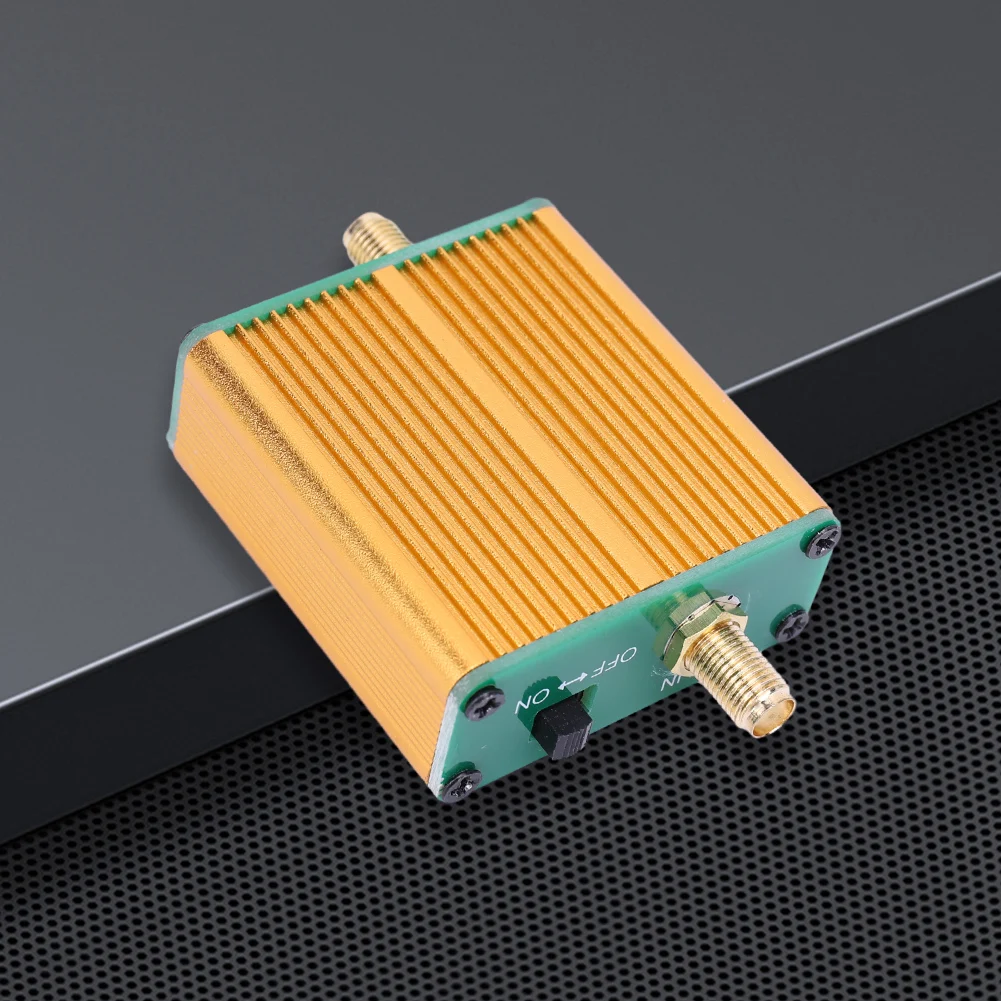 100K-6GHz Full Band Low Noise Amplifier 20dB High Gain LNA RF Power Preamplifier Wide Frequency Range for Software Defined Radio