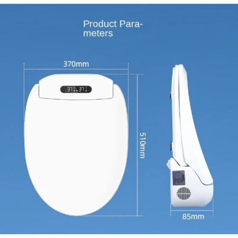 Imagem -05 - Assento Sanitário Bidé Elétrico com Controle Remoto Multifuncional e Fácil de Usar