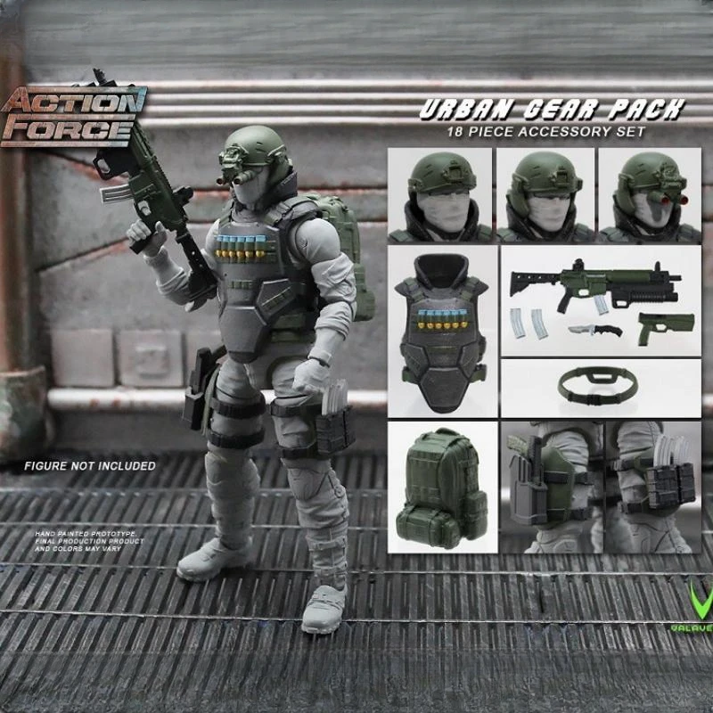 

В точке Valaverse Studio Action Force 1/12 6-дюймовая Современная Военная кукла волна 1 подарок на день рождения