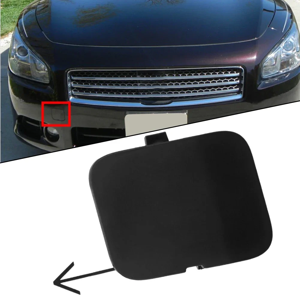 1pc Car Front Bumper Tow Eye Hook Access Cover Cap Exterior Part 62086-9N00H For Nissan For Maxima 2009 2010 2011 2012 2013 2014