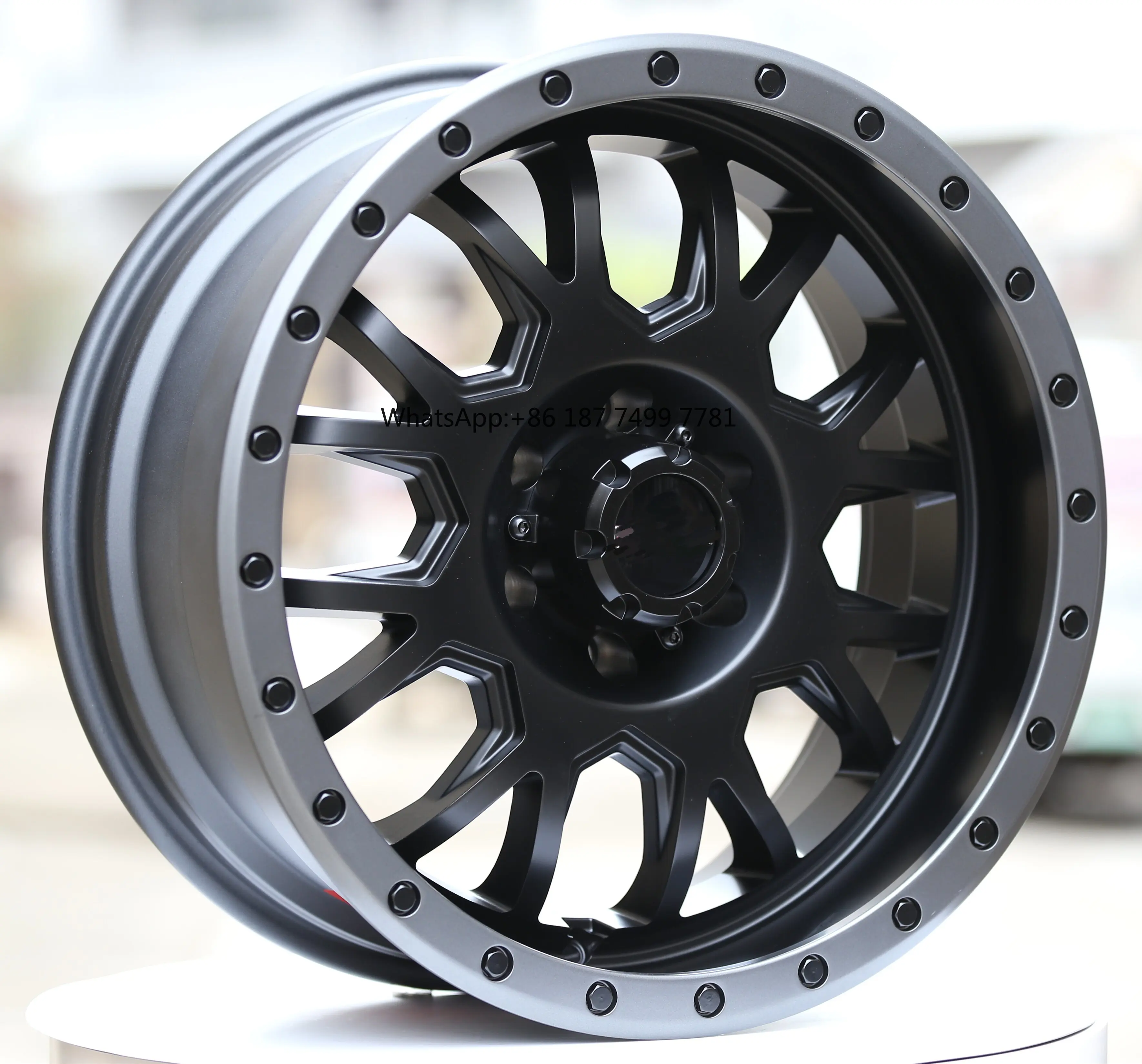 

Great Wall Cannon Bronze 20-Inch 6139.7 Fully Painted Black Aluminum Wheels for Hummer SUVs Pickups Gray Rims for Hummer Ranger