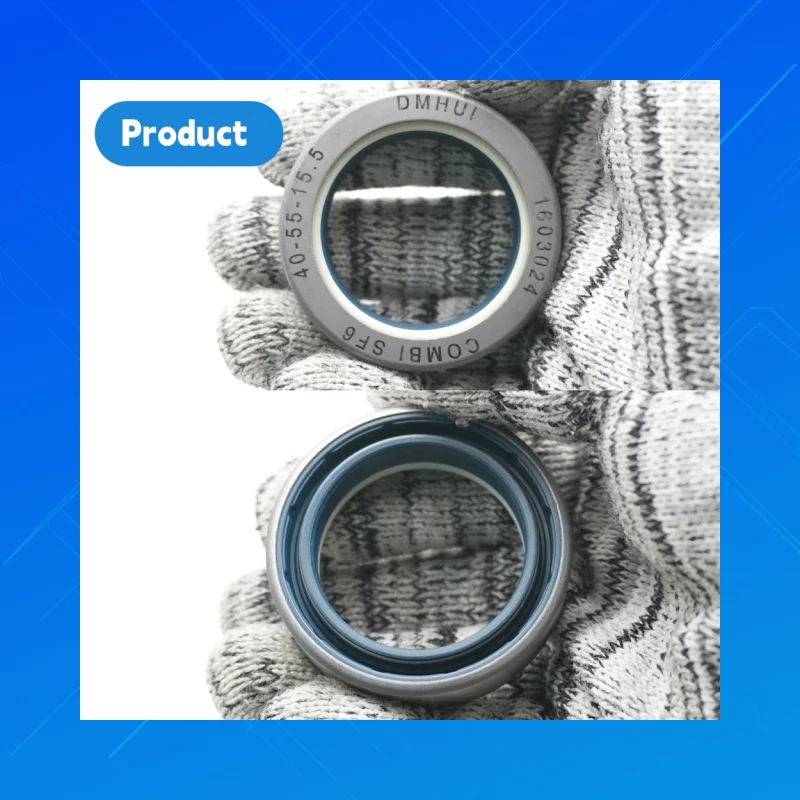 

DMHUI high-quality oil seal 40×55×15.5mm, front axle oil seal Fit for Case 87415749 and Corteco 1201848B