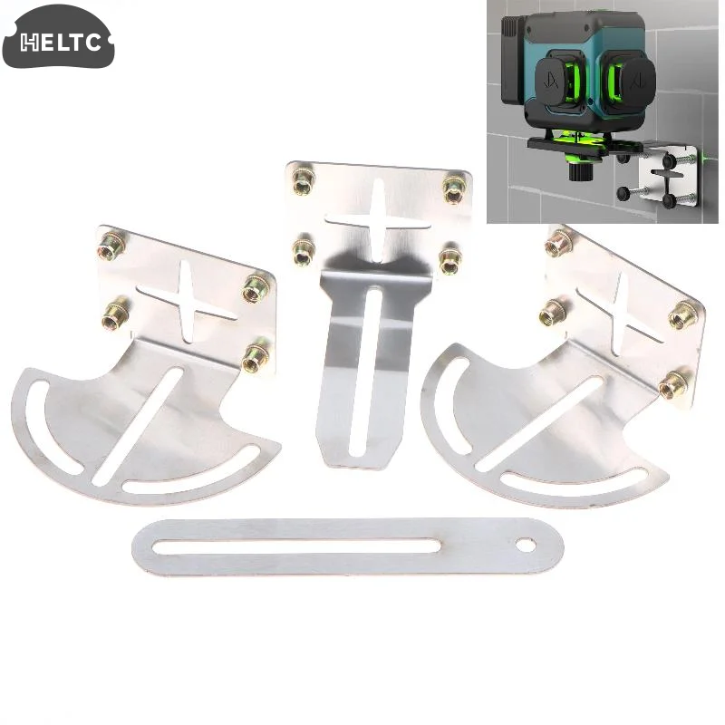 Wall mounted bracket for level instrument Steel Level Bracket L Bracket Adjustable Mount Support Level Wall Level Tools Bracket