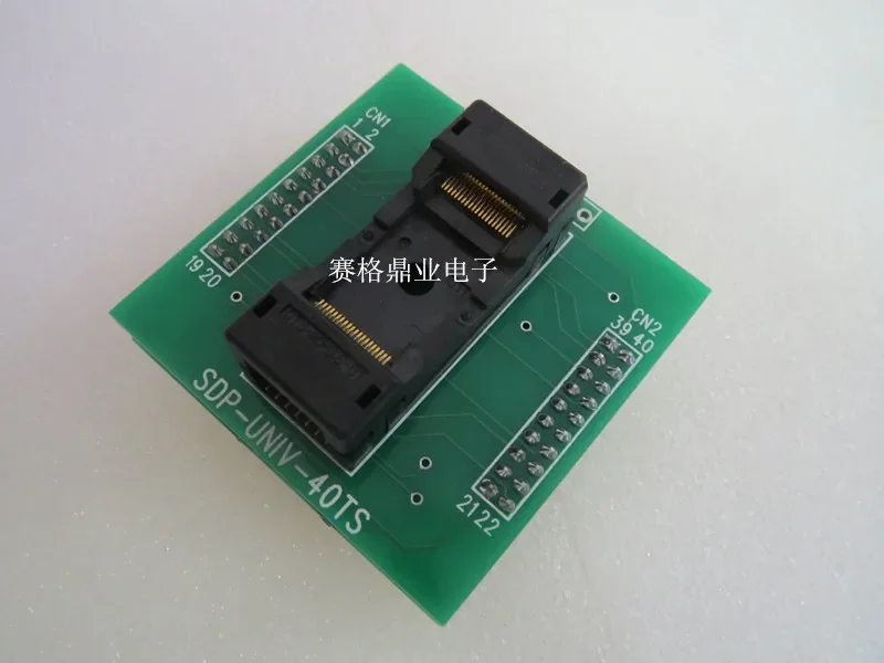 

SDP-UNLV-40TS TSOP48/DIP IC Испытательное сиденье Испытательный стенд Испытательная розетка Сиденье для программирования