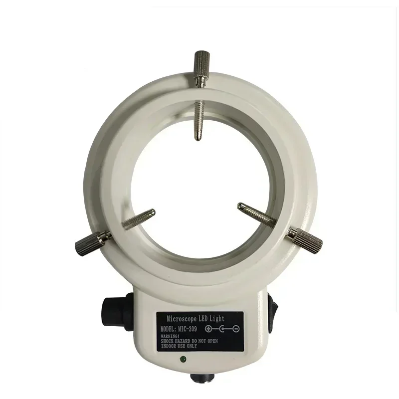 144LED Microscopio Source Ring Adjustable Industrial Camera Accesorio Telescopio Microscope LED Light Tools White Black Tools