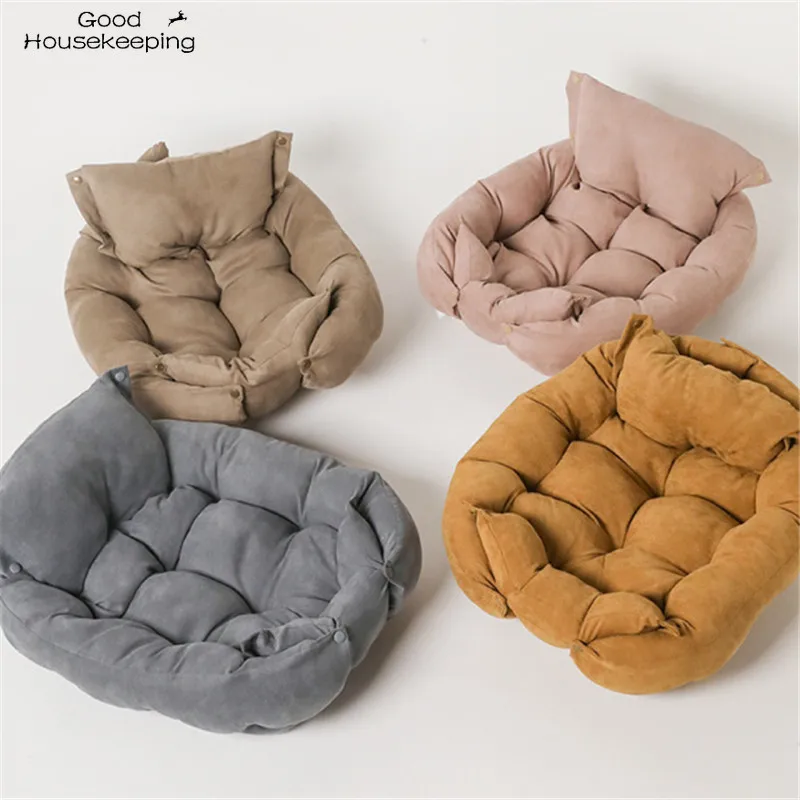 Super Soft Sofa Dog Beds Winter Warm Pet Puppy Cotton Kennel Mat Washable Dog Baskets Pet Products For Small Medium Large Dog