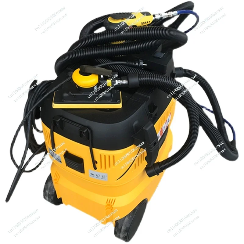 

Electric dry mill grinding card 6 inch pneumatic dust-free sander sandpaper machine central vacuum cleaner
