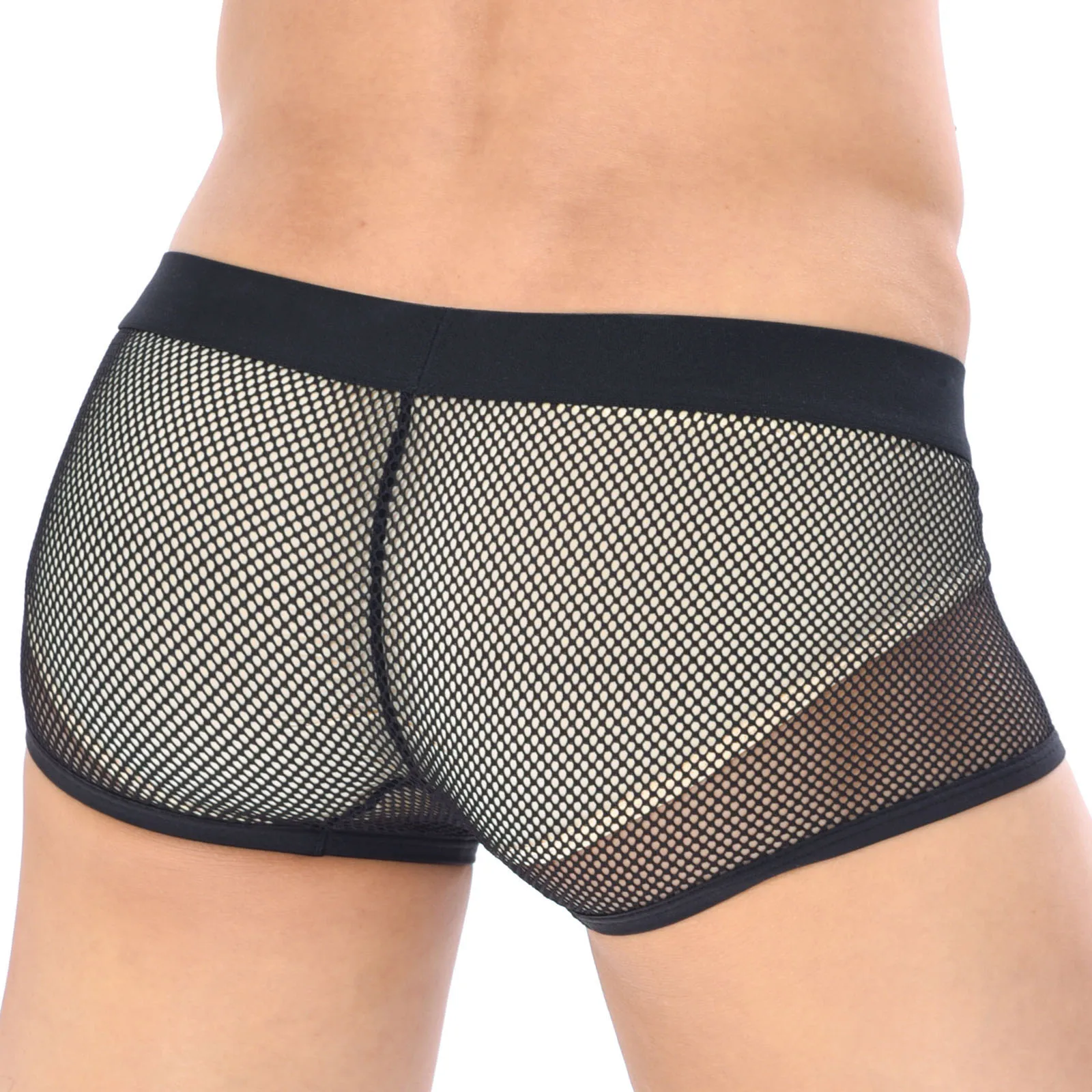 CLEVER-MENMODE sexi Akaszkodik men's Bugyi Beesett boxers Halásznadrág Belát vhová Által sexi Alsónemű Alsónadrág Hombre Erotikus Fehérnemű bottoms