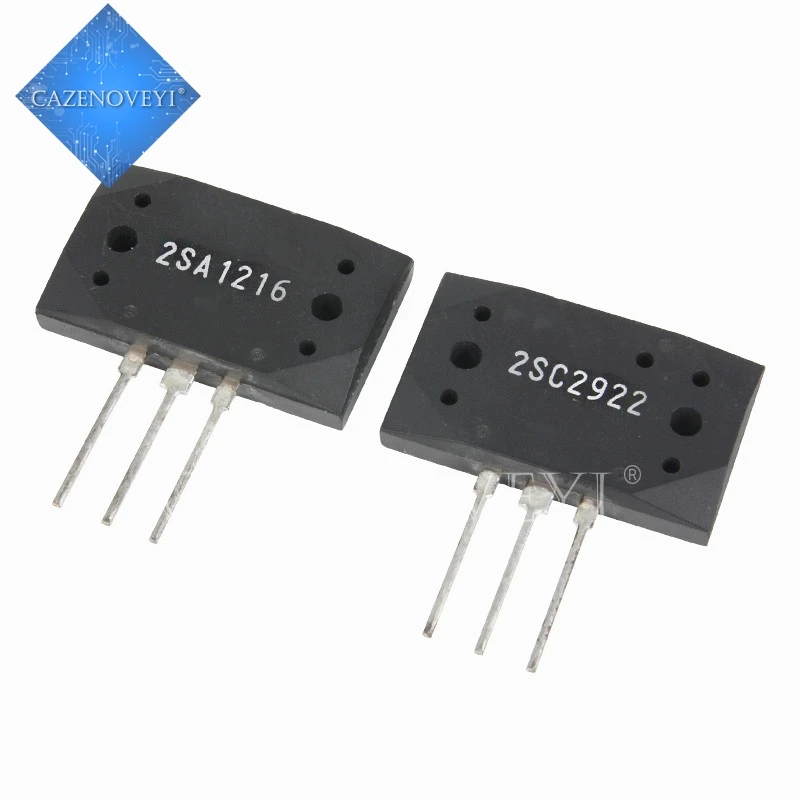 

10pcs/lot 2SA1216 2SC2922 A1216 C2922 (5pcs A1216 + 5pcs C2922) MT-200 Audio amplifier IC In Stock