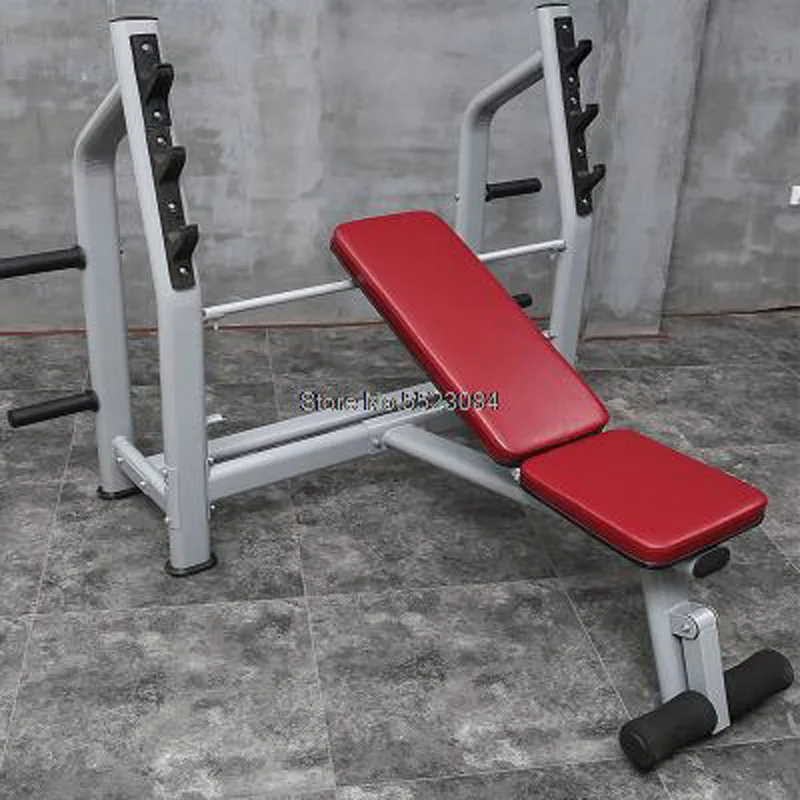 Flat Bench Press Multifunctional Barbell Bed Fitness Professional Barbell Rack Gym Fitness Equipment