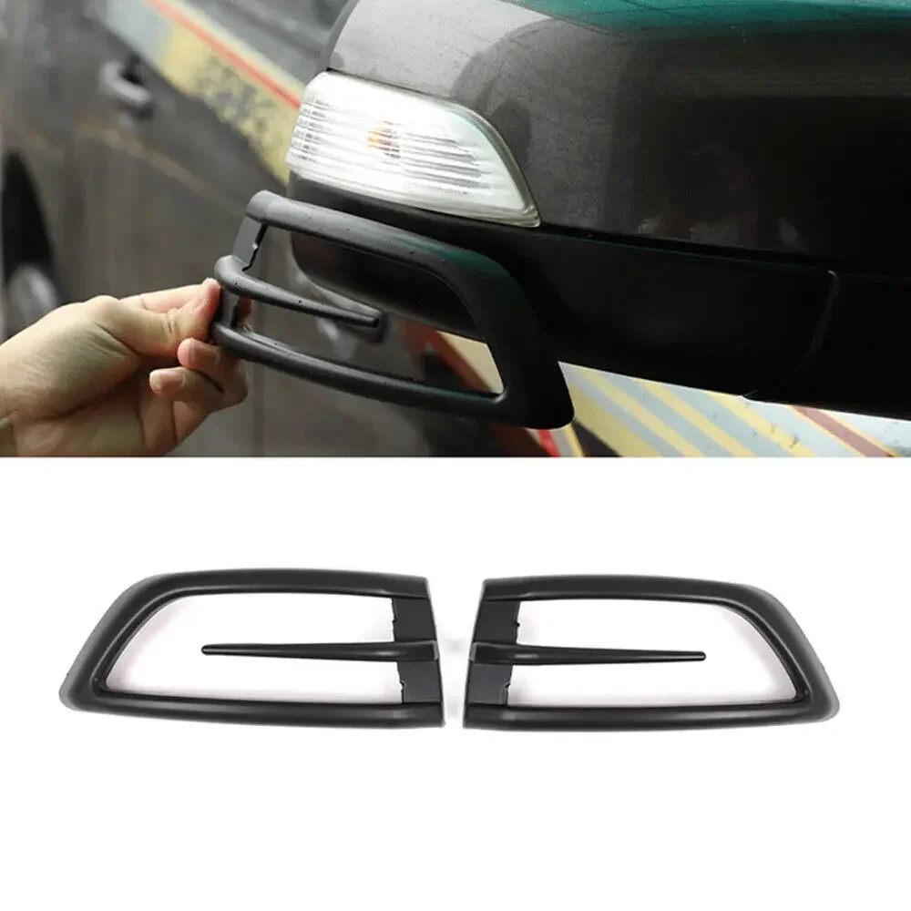 Matte Black Side Mirror Lamp Cover Trim for Ford Ranger Wildtrak 2015-2022 Limited XL XLT T7 T8 Ranger Raptor Everest Auto Parts