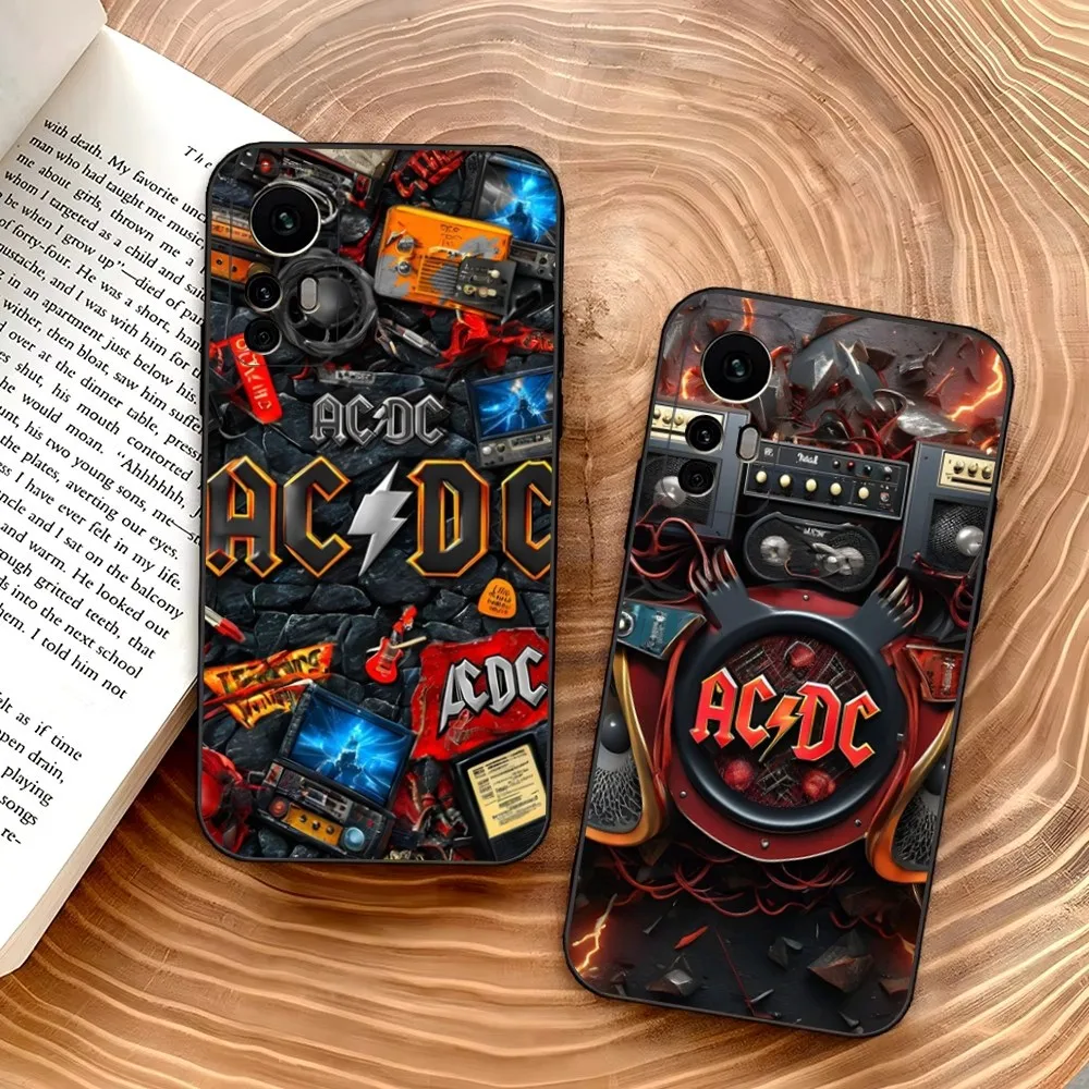 A-AC Band D-DC  Phone Case For Samsung A73,A91,A53,A52,A32,A73,A13,A21,A34,A71,A31,A22,A20,A40 Back Cover