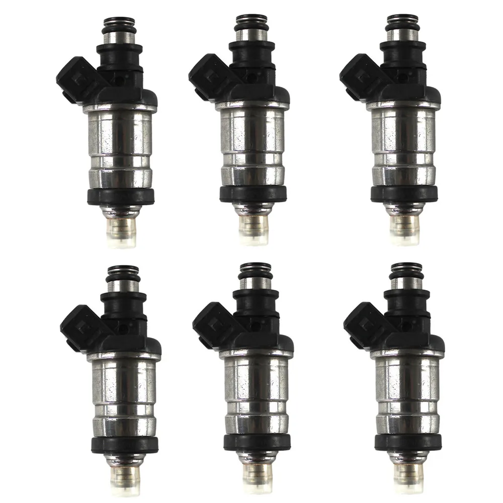 6pcs Fuel Injector 65L-13761-00-00  65L1376100 For Yamaha 2-Stroke 1997-2005 Outboard 150-225HP