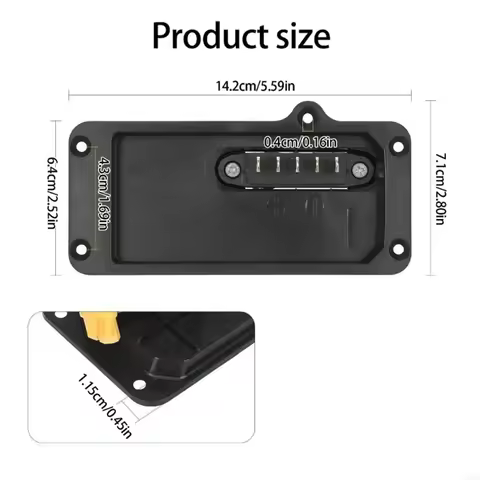 ELECT-Electric Bike Battery 5 Pin Connection Board For DCH-009 Battery Electric Bike Battery Connection Board