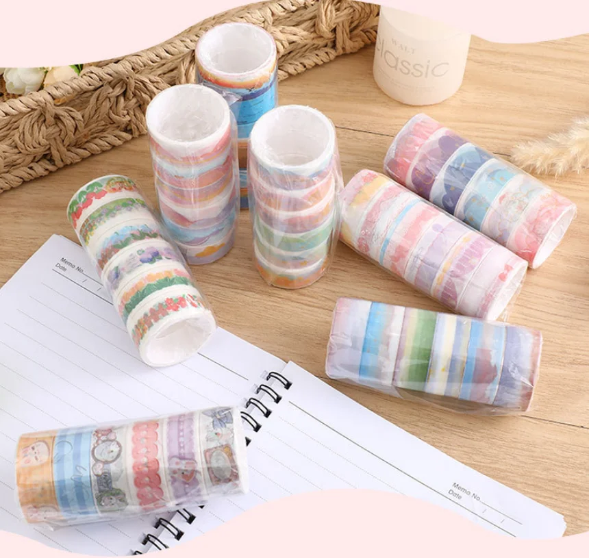 6roll/set Random Color Landsca - Washi Tape Set review and price