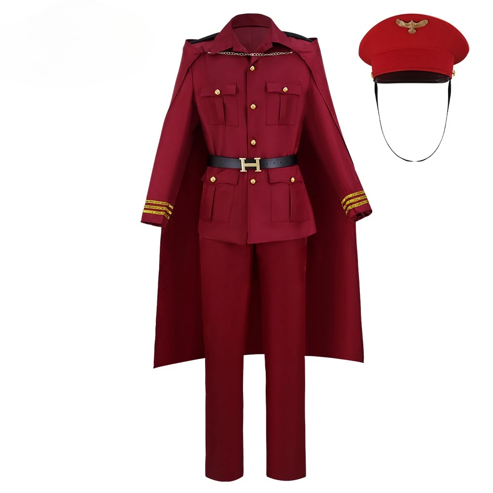 M. Bison‌ General Cosplay Costumes Game Character Halloween Party Costume Performance Clothes for Adults