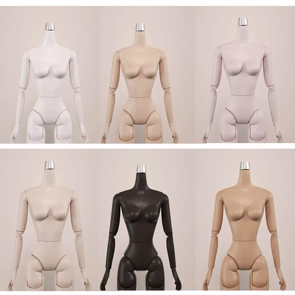 생일 선물 다관절 인형 바디 교체용 백색 피부 1/6 모델 바디 26.5cm 높이 드레스업 BJD 인형 바디 DIY