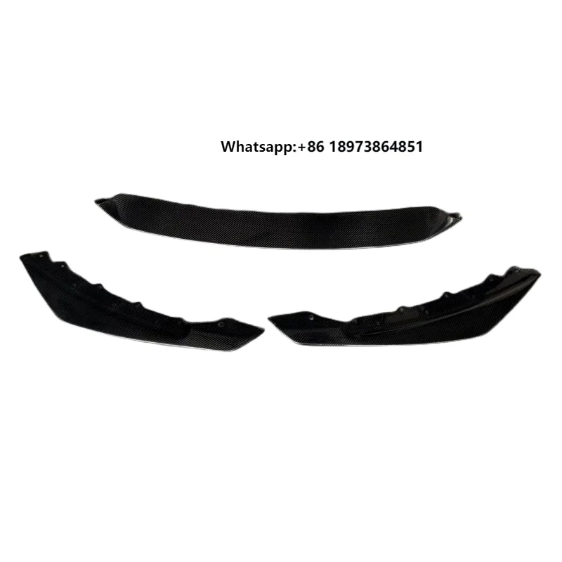

Used for Jaguar F-TYPE Modification SVR Front Bumper Carbon Fiber Front Bumper Edge Three Piece Body Kit Rear Diffuser