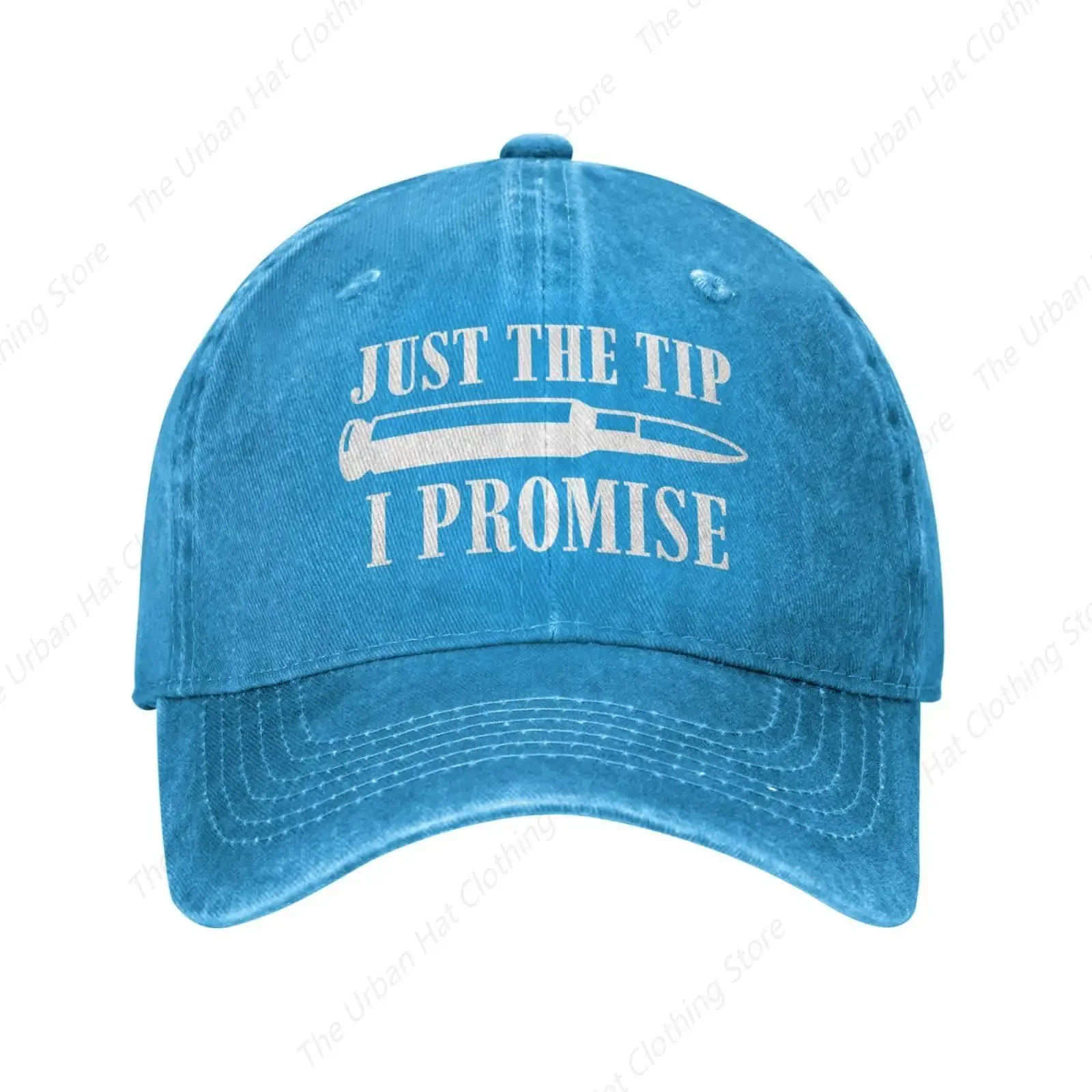 Just The Tip I Promise Trucker Hat Adjustable Classic Vintage Baseball Cap for Men Women Gorras Daily Outdoor Ball Caps