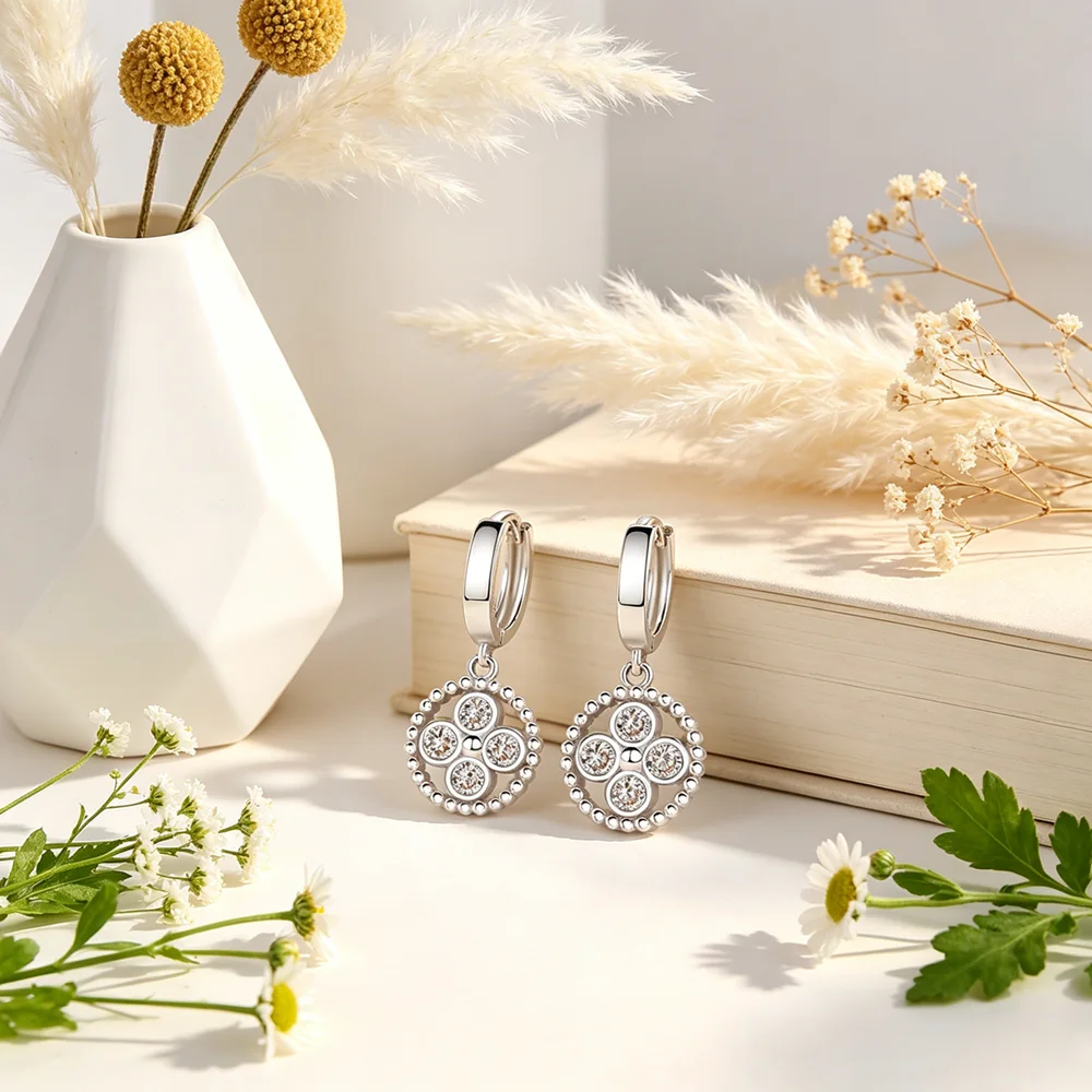 Fast Shipping Super Tasteful Jewelry Korean Style Drop Earrings Novel Shape Top Design Increase Noble Temperament Big Discount