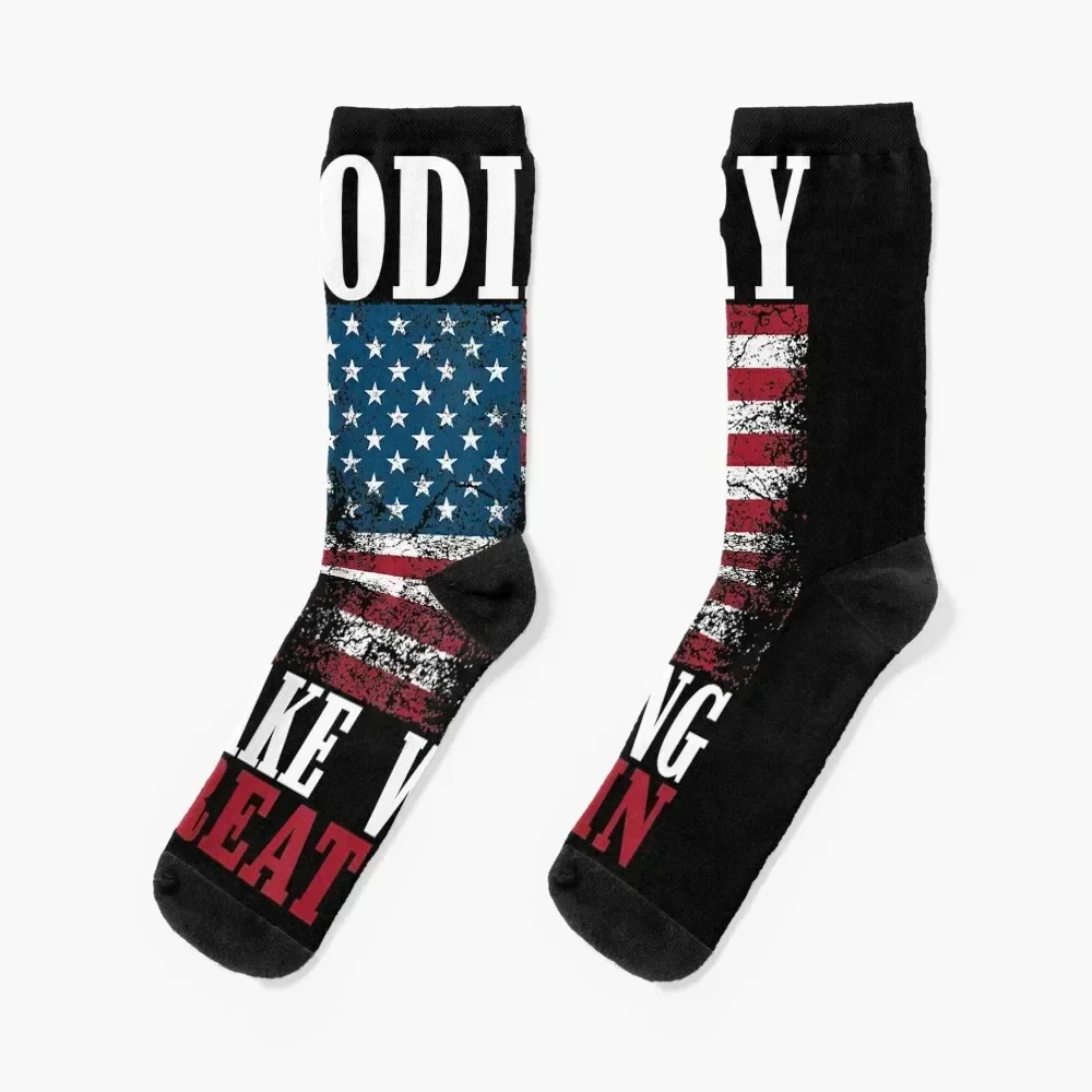 

Funny Podiatrist Gift Cool Podiatry American Flag Doctors Socks cool funny sock crazy Luxury Woman Socks Men's