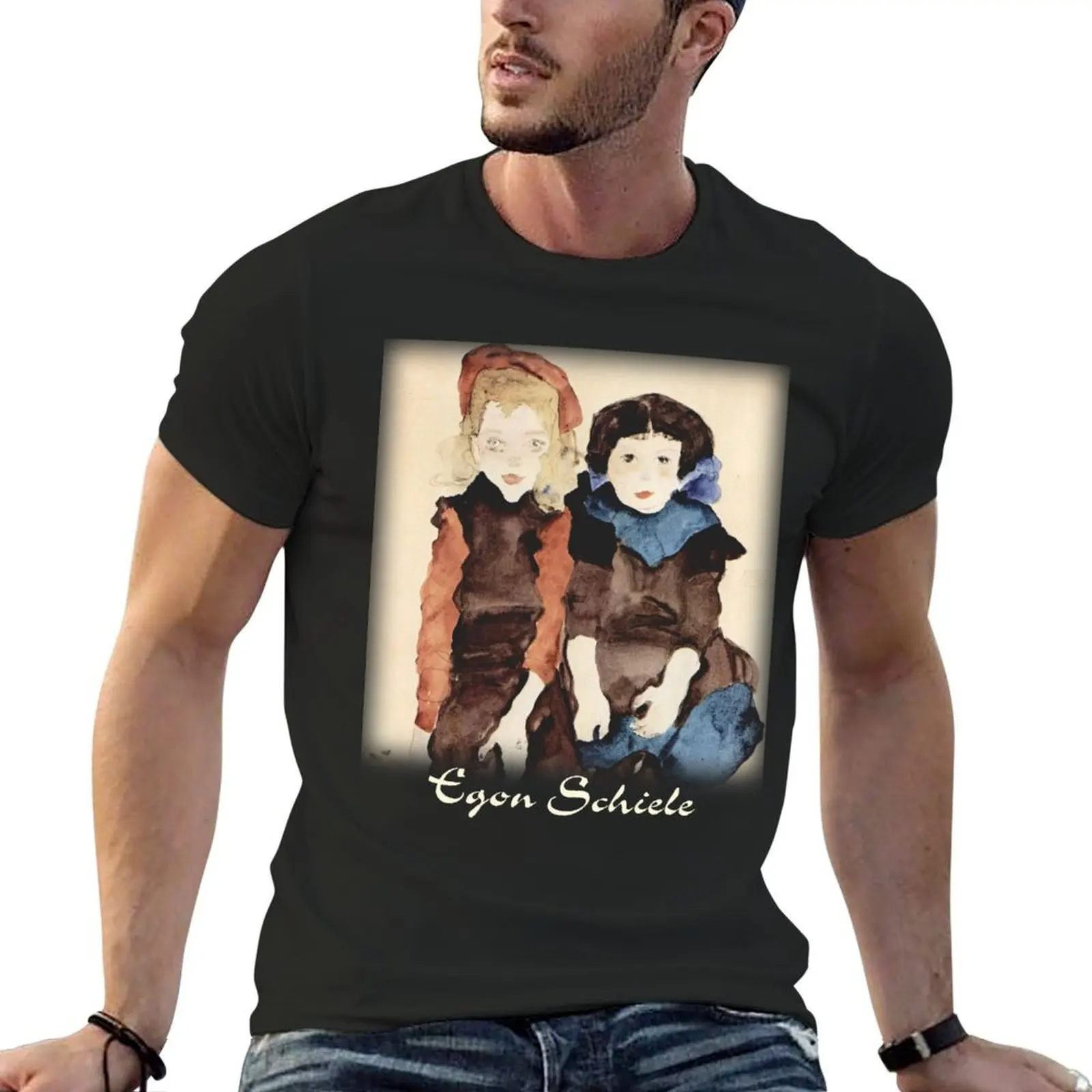 

Egon Schiele - Children T-Shirt Funny t-shirts designer shirts men t shirt