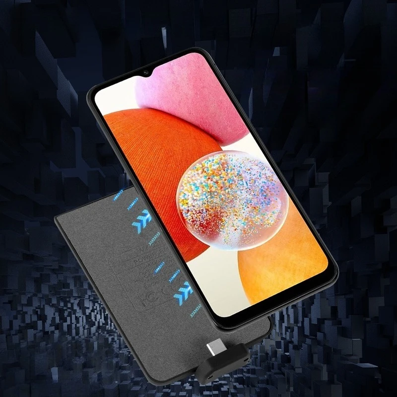 5000mAh for Samsung S23fe Back Clip Battery Charger Phone Case Mobile Power Bank