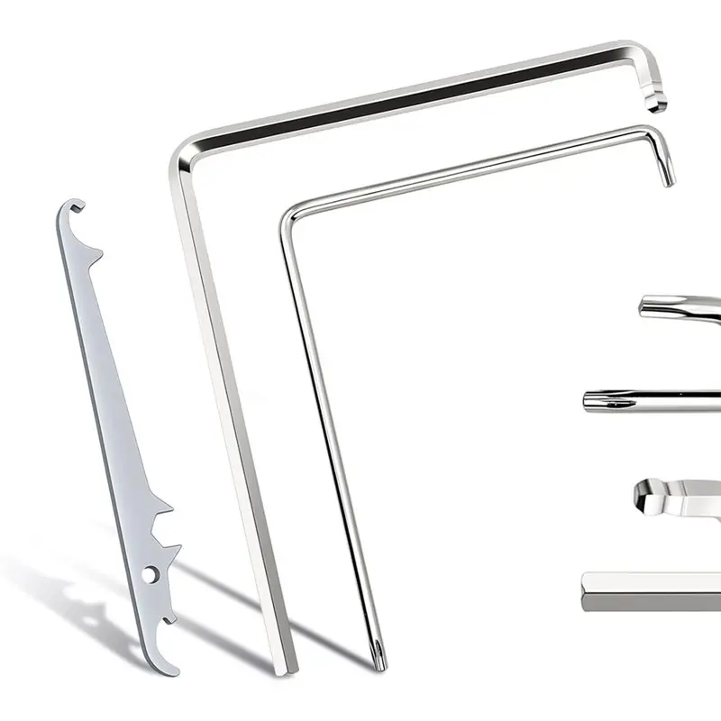 

Запасные части ABZV для окон и дверей, набор из 3 стальных инструментов для регулировки окон, комплект для оконной фурнитуры