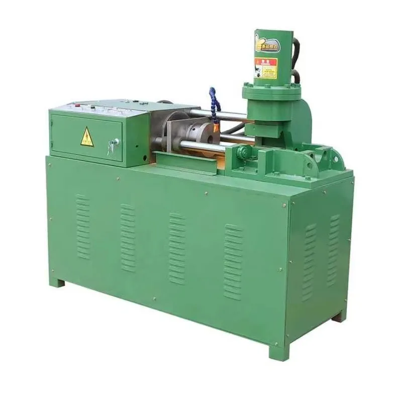 Steel Bar Pipe Joint Thread Knurling Machine and Wire Rolling Machine for Rebar Ribbing Professional Construction Gear view 2