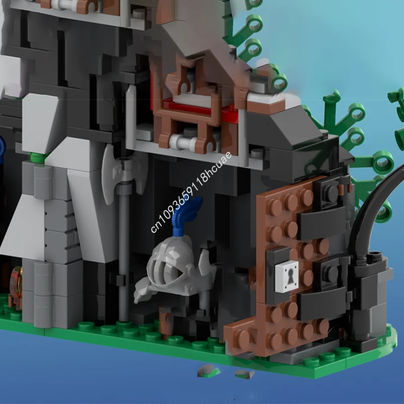 362 pz MOC Majisto Alchemy Workshop Building Blocks Immaginazione spaziale fino Giocattolo di Natale Regalo Risolvi il problema di creatività