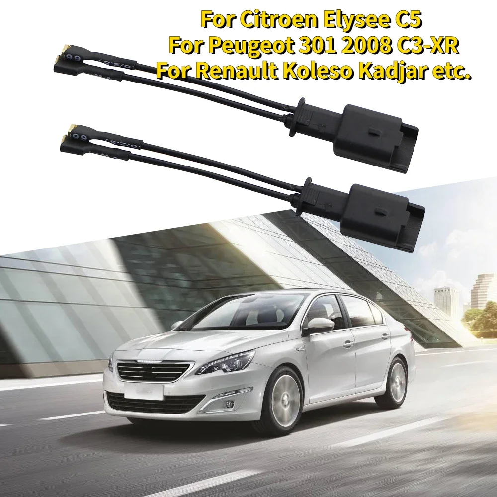 

2 шт. автомобильный разъем, датчик двигателя, звуковой жгут проводов для Peugeot 2008 301 Citroen Elysee C5 Acc.