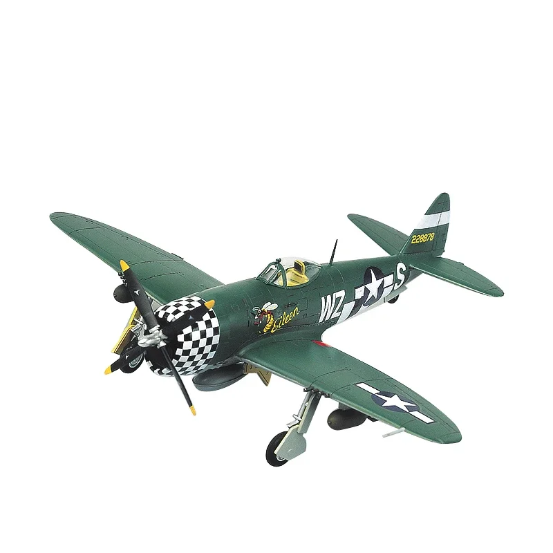 Amerikanische P-47D thunderbolt kämpfer 1/72 akademie montiert flugzeug modell kit 12474