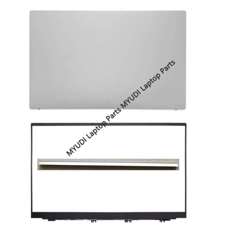 New Back Case Front Frame for Samsung Galaxy book3 np750xfh np750xfg LCD Cover Screen Lid Bezel Hinges Cover Silver Shell Repair