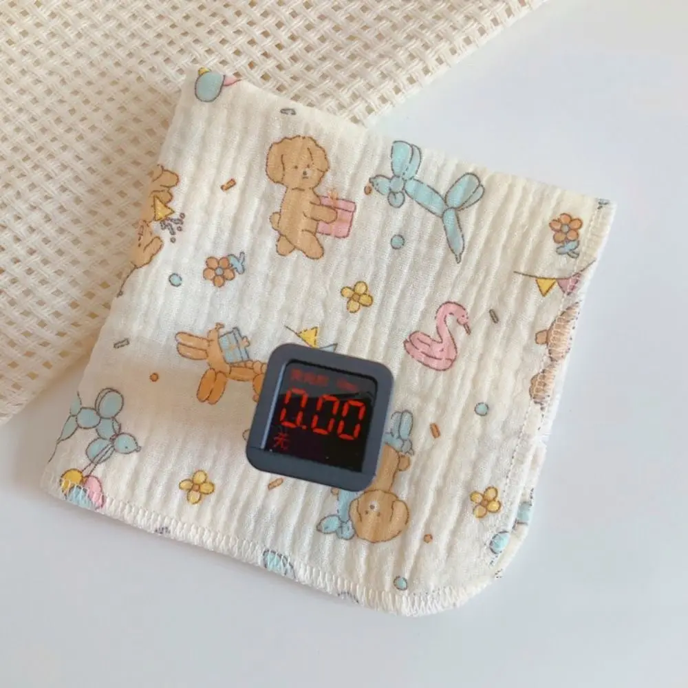 Cotton Baby Face Towel Floral Print Square Soft Saliva Towel Feeding Burp Cloths Infant Bib Children's Absorbent Handkerchief