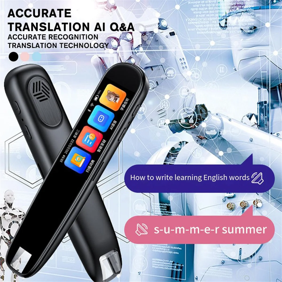 Language Translator Pen WIFI Scan Reading Pen Offline Translation Pen Dictionary Pen Intelligent Scanning Pen-Elect