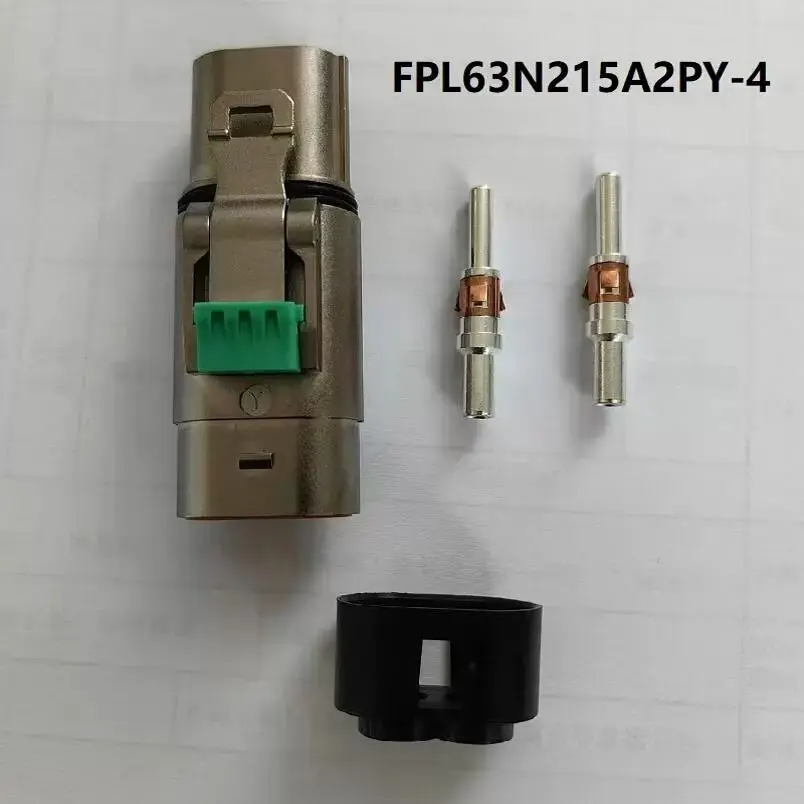 1set for FUTRONICS 2 pole high voltage connector FPL63N215A2PY-4 2pin socket