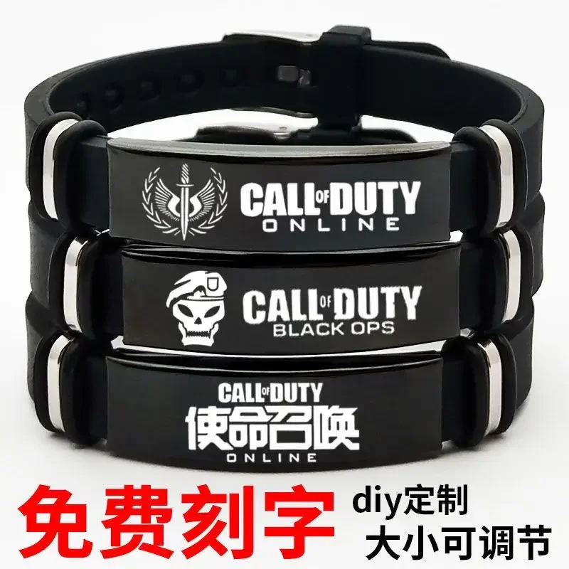 Unisex Horror Ghost Skull  Bracelet  ghost Call of Duty Cosplay Perform Party Masquerade cod Prop Halloween Cosplay