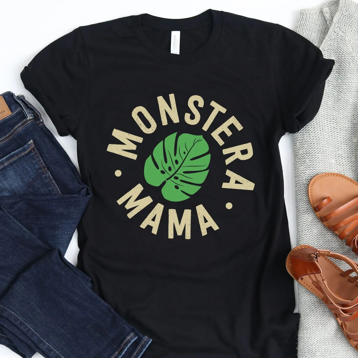 

Monstera Mama T Shirt Plant Mom For Lover Introverted Mothers Day Plants