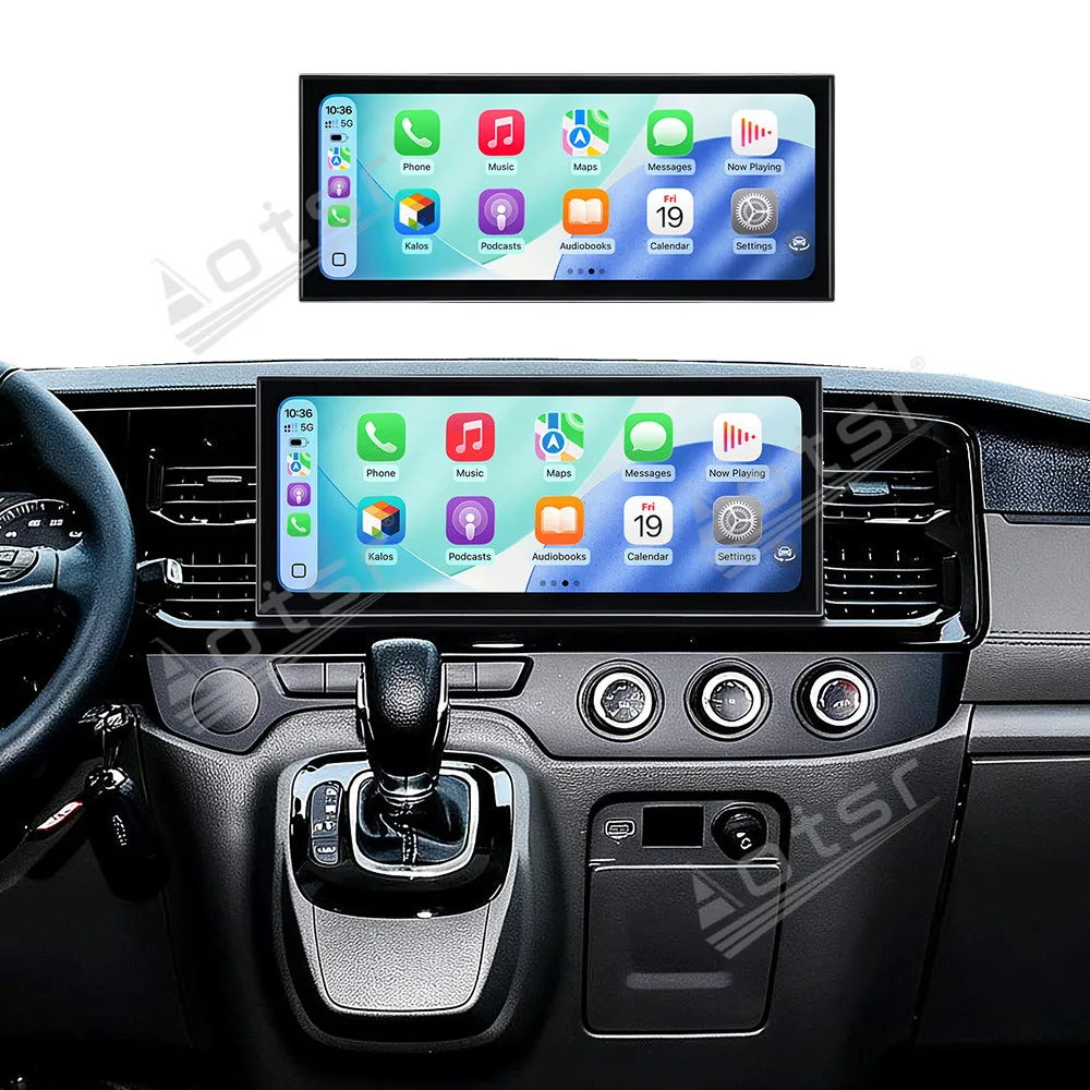 15.8 Inch Touch Screen Car Radio GPS Navigation Stereo For Ford Transit Pro 2021-2026 Multimedia CarPlay Android Auto Head Unit