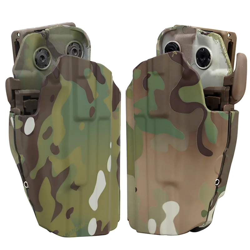 

Universal Pistol Holster 579 Grip Lock System Left+Right Hand Camo Holster for Hunting Airsoft Gear Quick Draw Holster